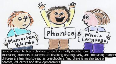 Teaching child to read early · how to teach kids to read   simple steps to try at home