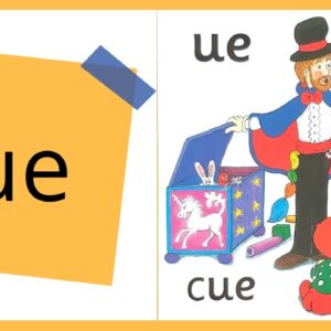 Watch this 2 MINUTES video to LEARN TO READ THE /ue/ SOUND WITH JOLLY ACTIONS | Kids Learning Video