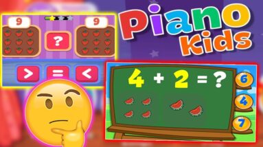 Piano kids | Teaching math to kids in a fun way | English Numbers