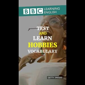 Test your English vocabulary - Hobbies #Shorts