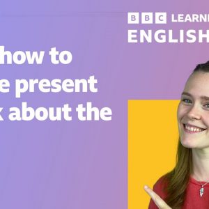 English Class: How to use the present simple and present continuous to talk about the future