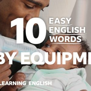 10 Easy English Words: Baby Equipment 👶🏻🍼