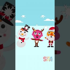 Hello Reindeer Goodbye Snowman #shorts #noodleandpals #christmassongs